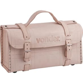 Maleta Couro 36Cm Para Ferramenta Marrom Vonder