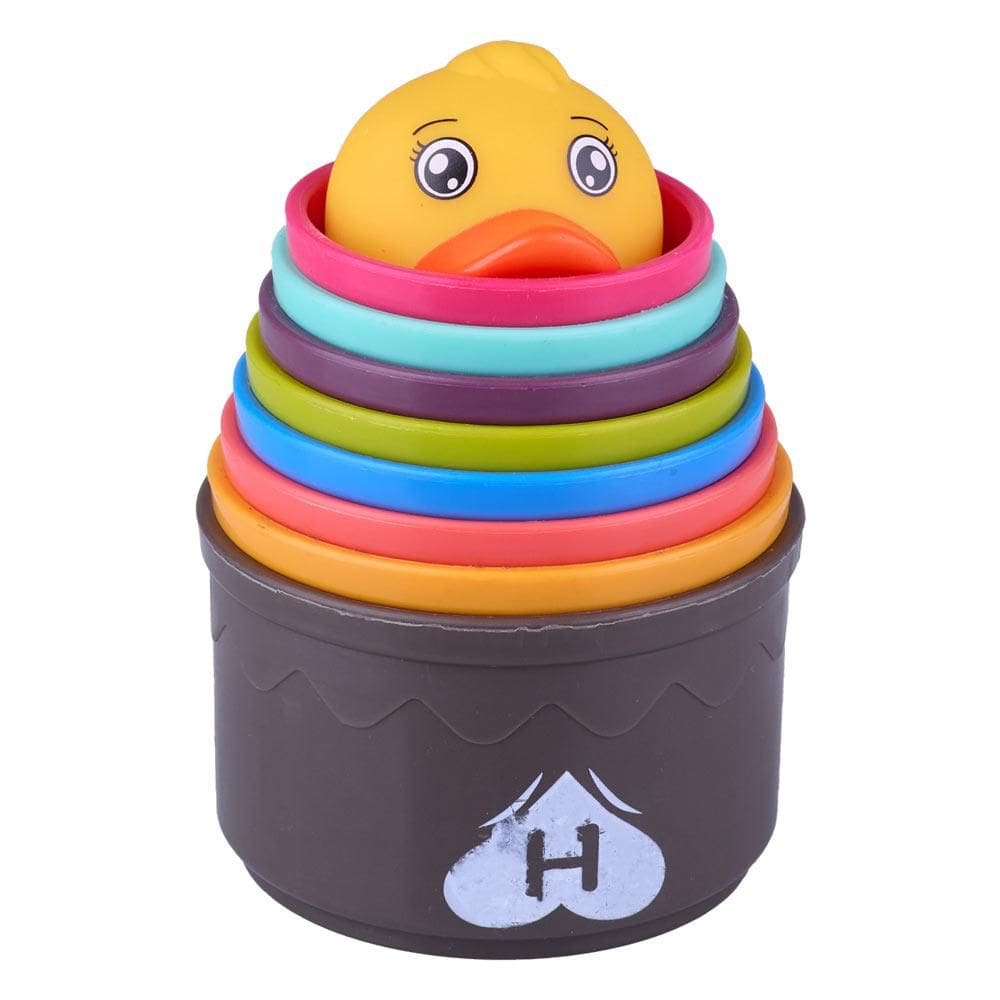 Brinquedo de Empilhar Pato Play&Fun