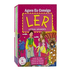 Agora Eu Consigo Ler Ii: (Rosa) Box (4T/4Und.)