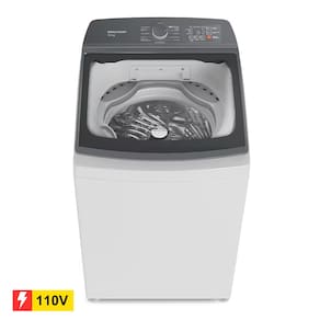 REEMBALADO: Lavadora de Roupas Brastemp BWF18AB Branca 18Kg - 110V