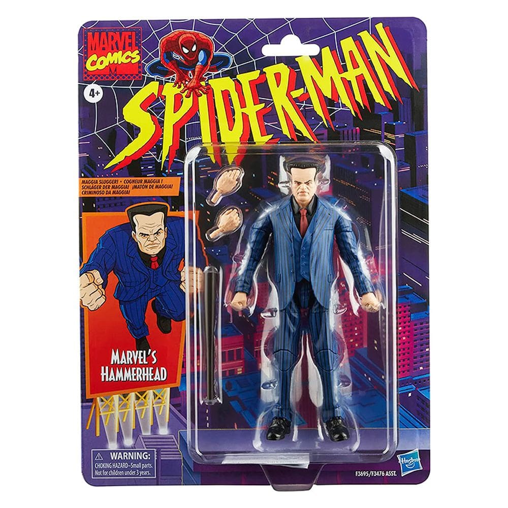 Boneco Marvel Comics Spider-Man Marvel`s Hammerhead - F3695 F3476 - Hasbro