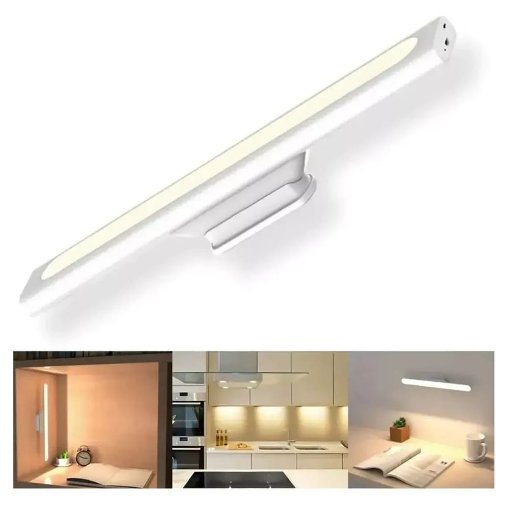 Luminária LED Magnética Touch Recarregável 3 modos Luz 35cm