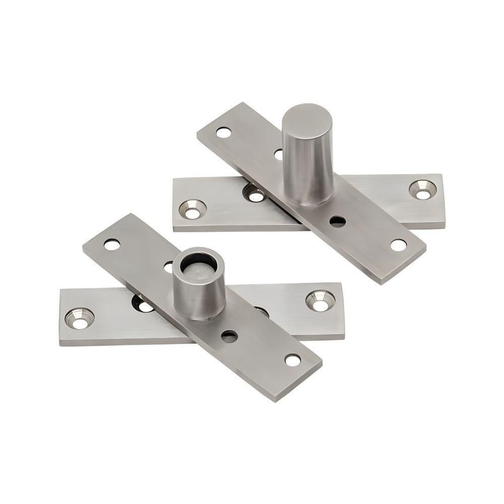 Dobradiça Para Porta Pivotante 150 Kg Silvana 889 Inox Cromado Cromado