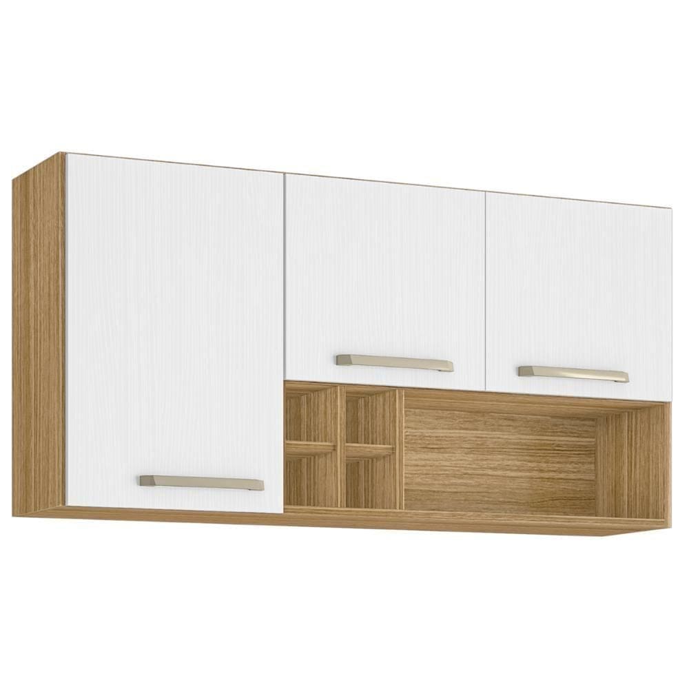 Armário Suspenso 1 Prateleira E 3 Portas San Freijó Supremo