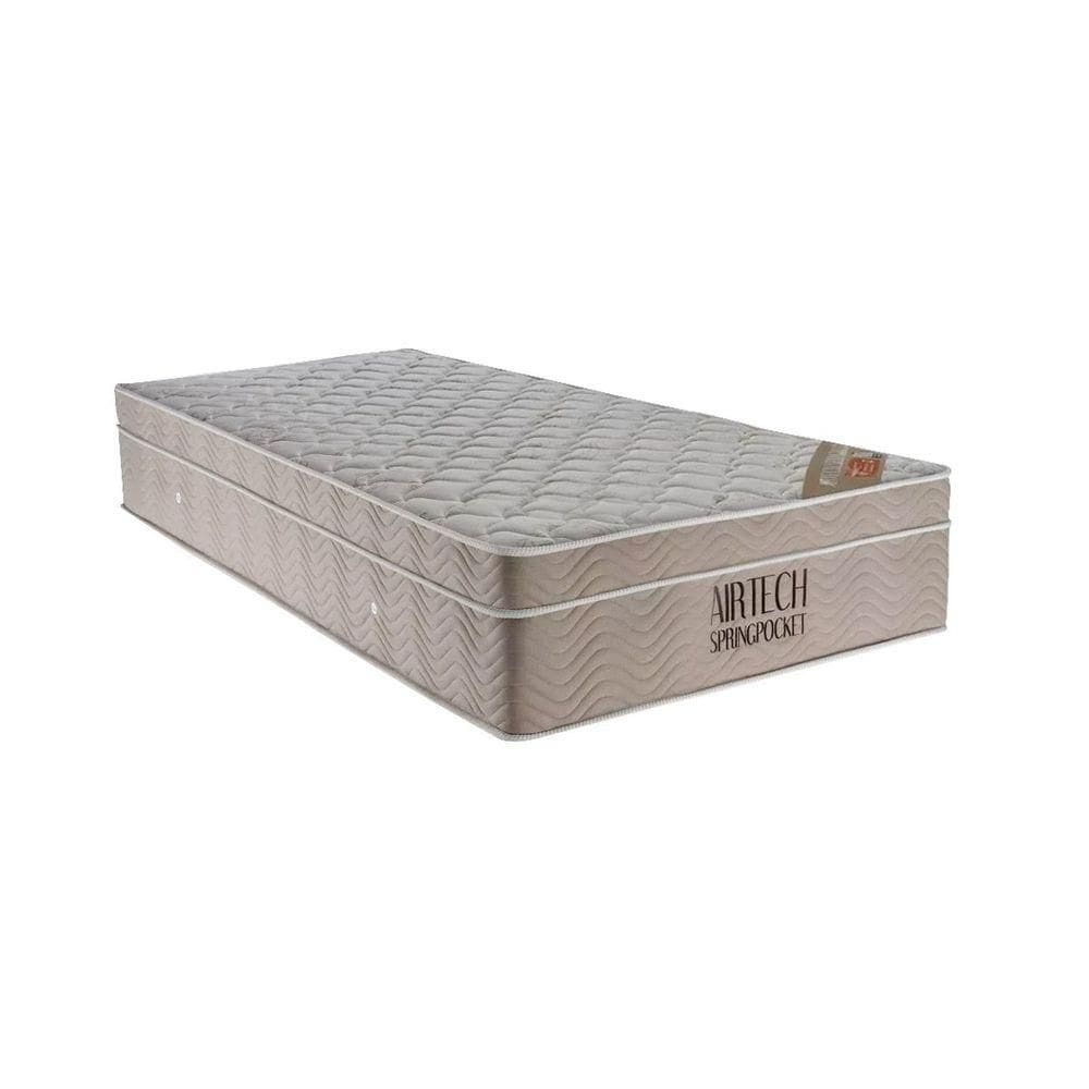 Colchão Solteiro Airtech Molas Ensacadas Ortobom - 88X188X25