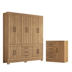 Conjunto Quarto Guarda Roupa E Comoda Emilia Amendola