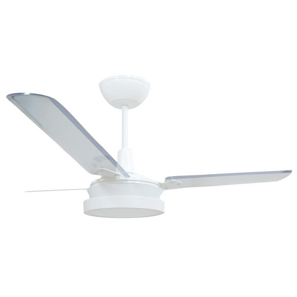 Ventilador Led Breeze Branco 110v 3 Pás Transparentes