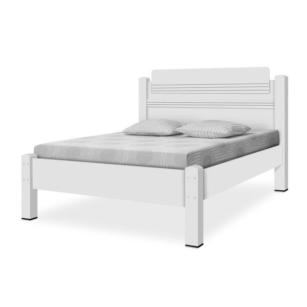 Cama Casal Com Cabeceira Lívia Branco
