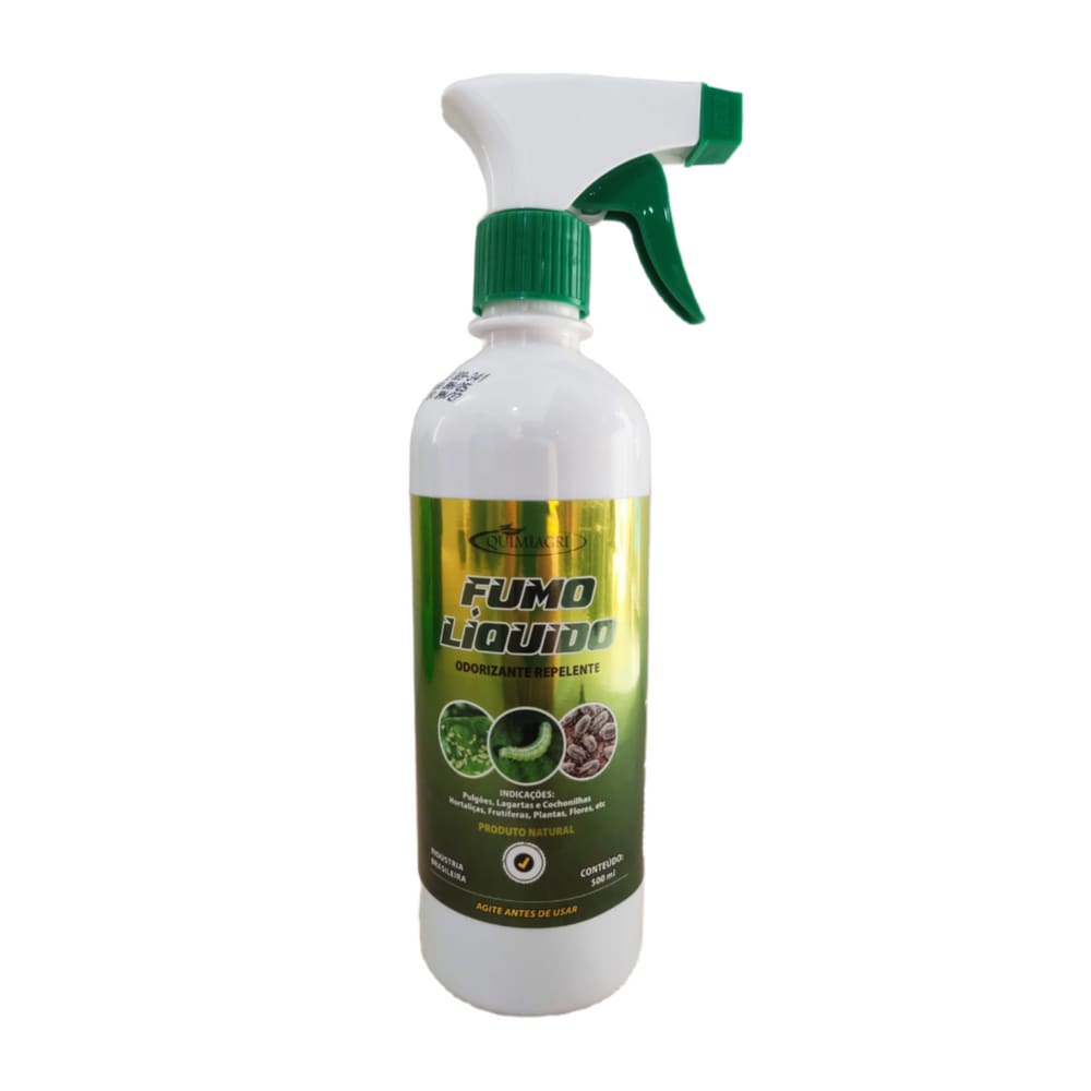 Fumo Líquido 500ml Pronto Uso Repelente Contra Pragas Jardim