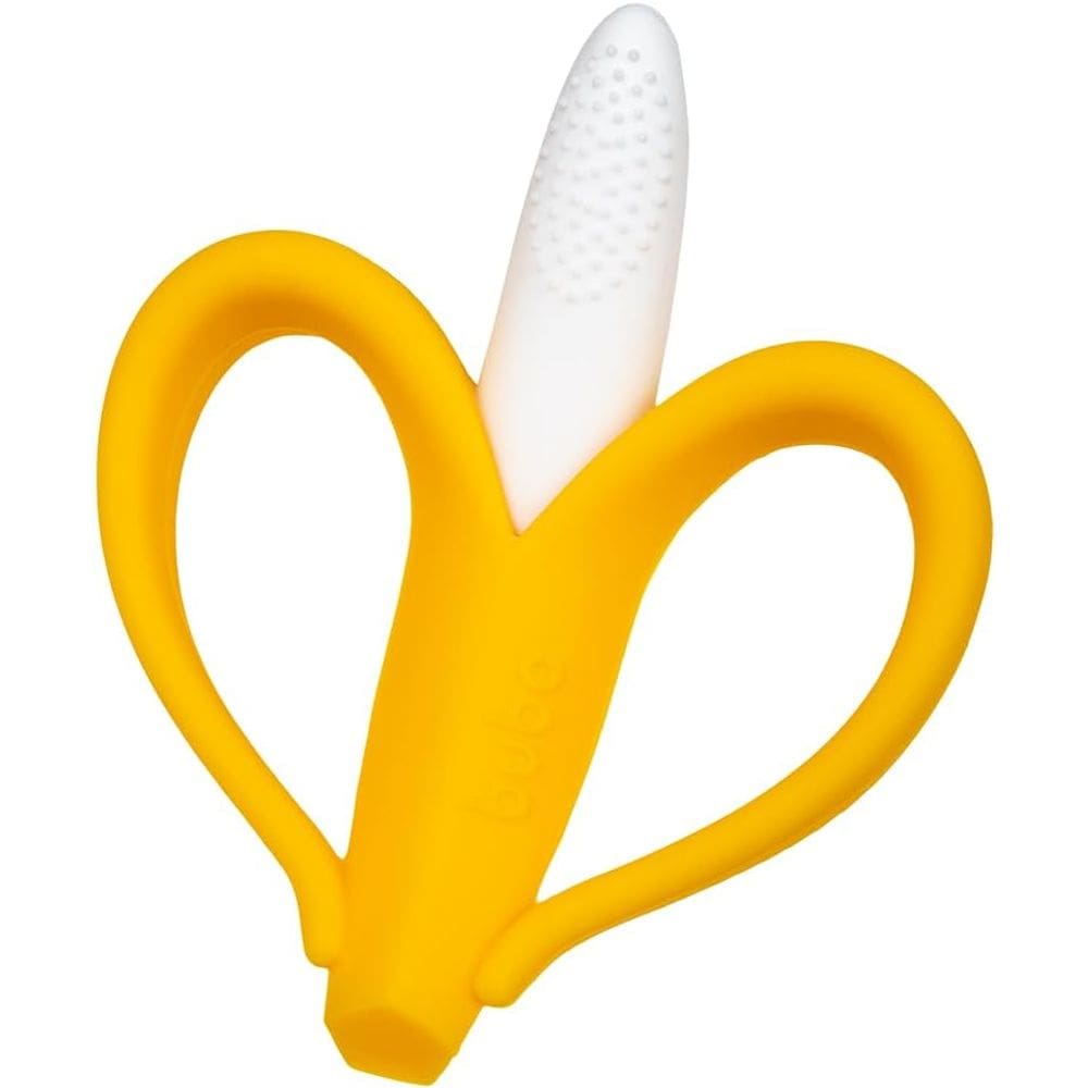 Massageador de Gengiva Banana com Cerdas Curtas Buba