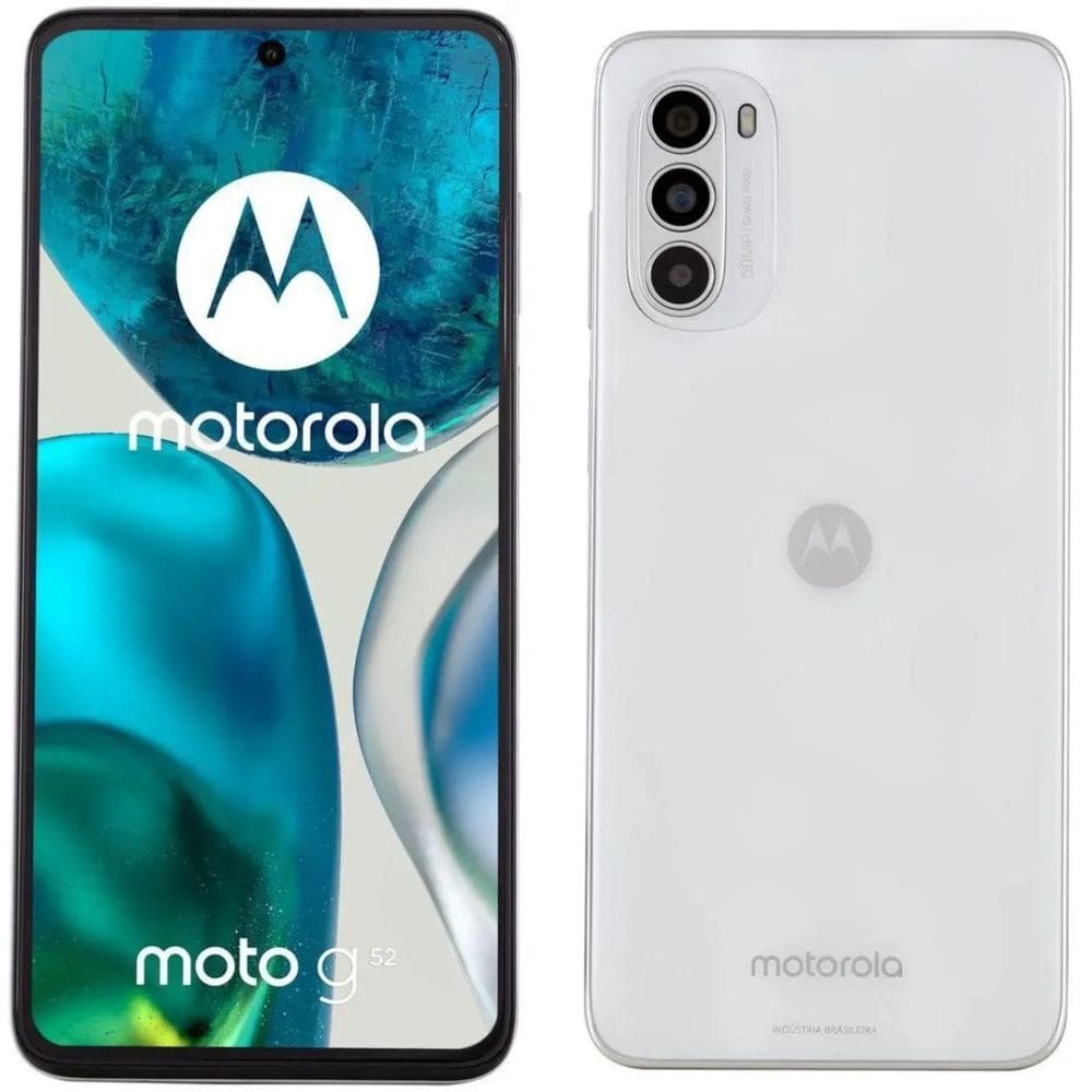 Usado: Motorola G52 128 GB Branco - Bom