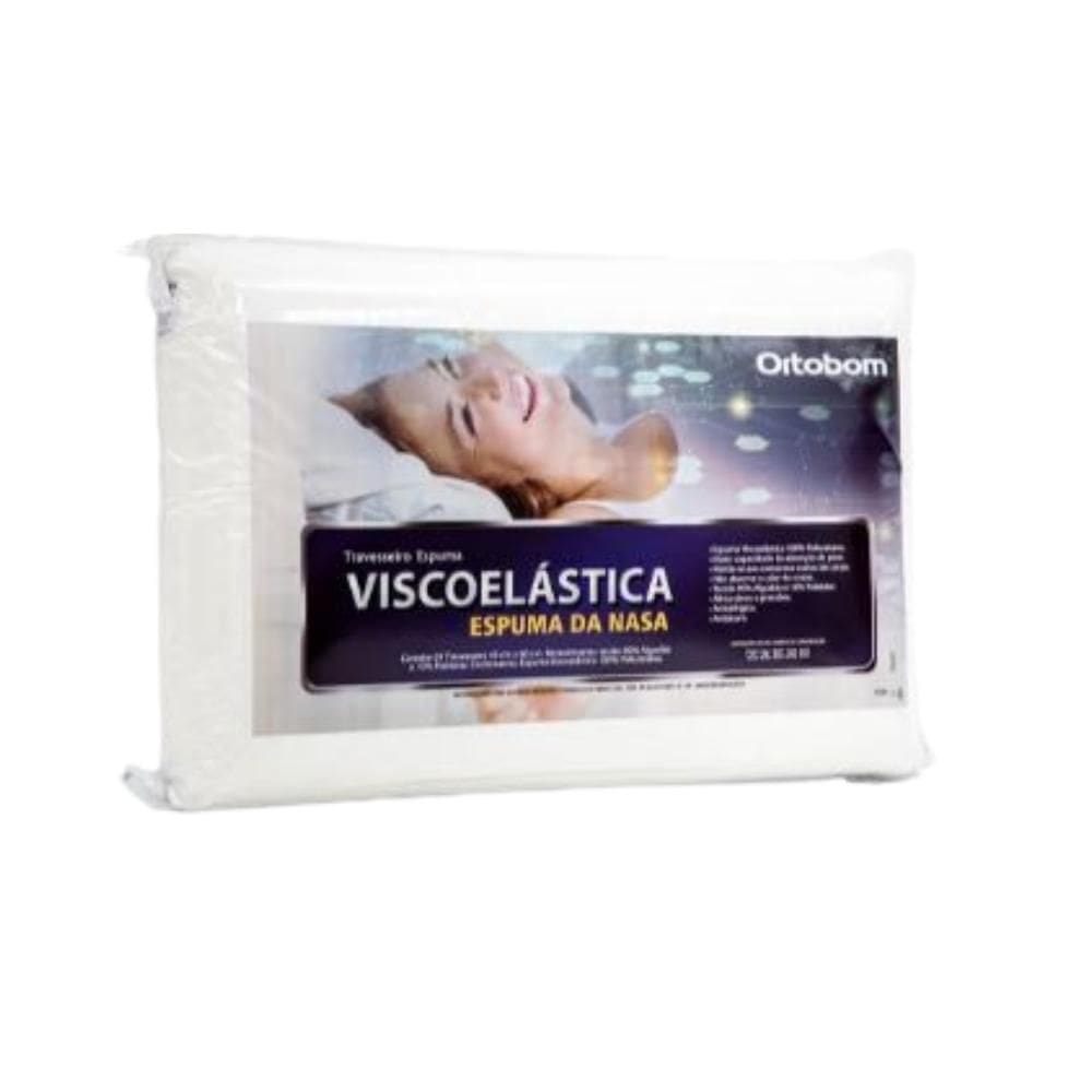 Travesseiro Visconasa Ortobom - 60x40cm