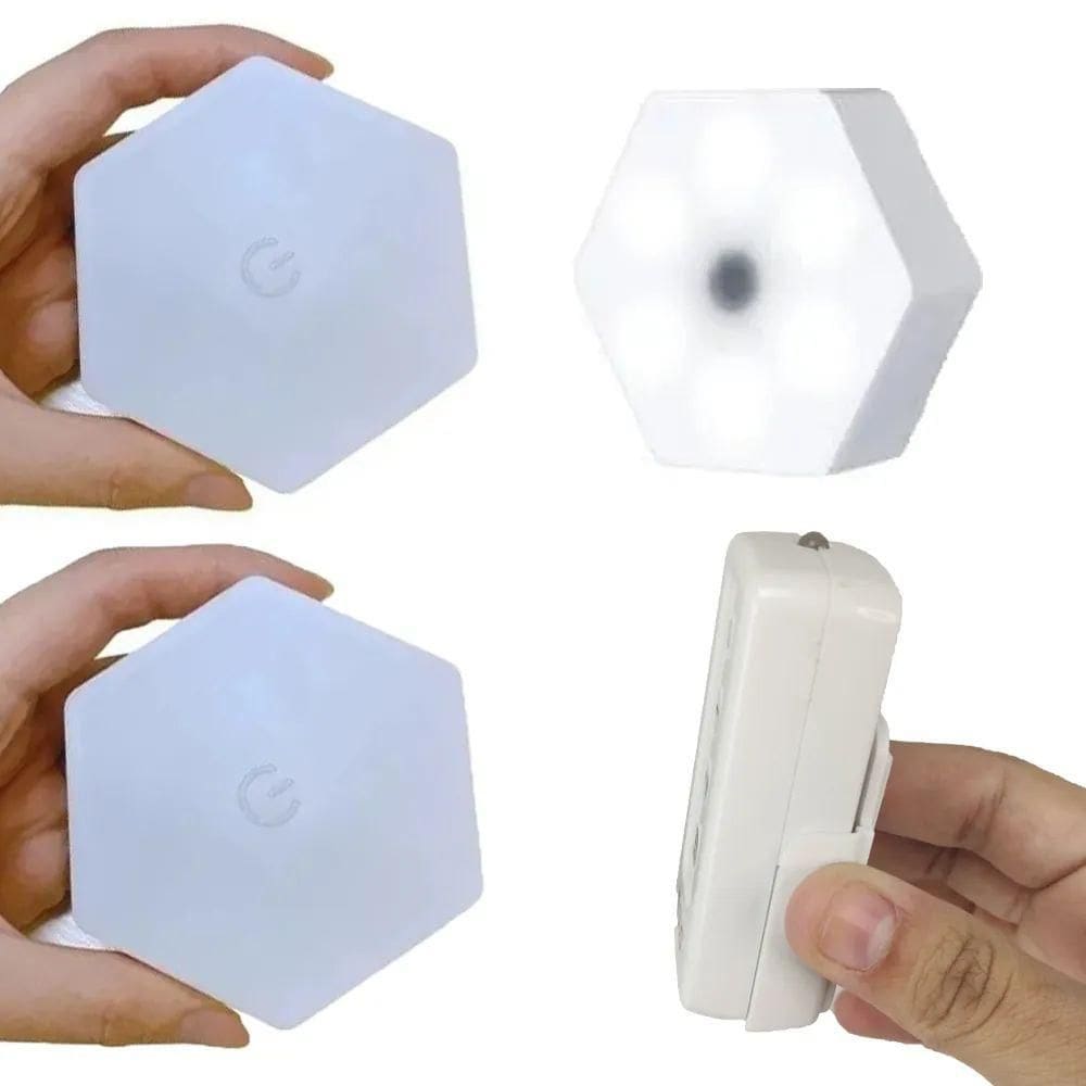 Kit Lampadas Spot Led 3 Pçs com Controle N245066-2 - Quanhe