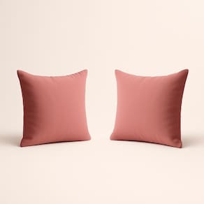 Kit 2 Almofadas 42cm Fofinhas Suede Sala Ou Quarto Balaqui Rosa