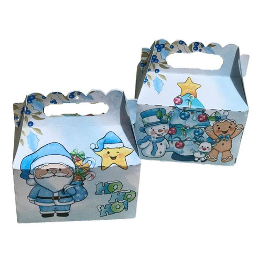Kit 10 Maletinhas Lembrancinhas Mimo para funcionários cliente e familia Caixinha de Surpresa Presente Natal Ano novo