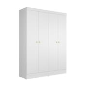 Guarda-Roupa Casal Boreal 4 Portas Branco