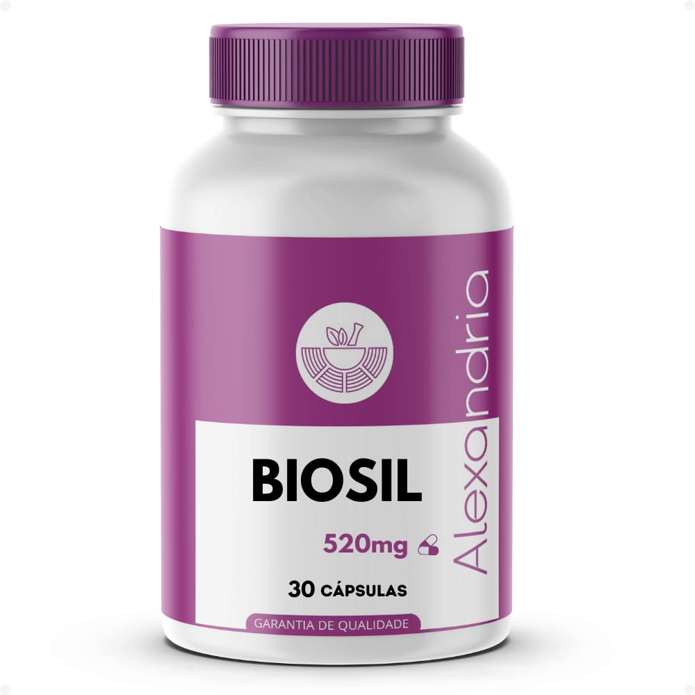 Biosil 520mg - Pele Cabelo Unhas