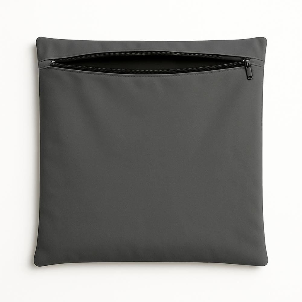 Capa De Almofada Decorativa 42cm P- Sala, Quarto - Balaqui Cinza