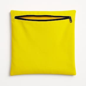 Almofada Capa 42cm Suede Macia Decorativa Sala E Escritório Amarelo