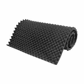 Colchão Caixa De Ovo Preto 4Cm Densidade D20
