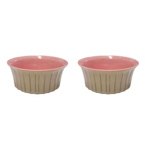 Tigela Bowl Ceramica Rose Sobremesa Sopa Petiscos 2un