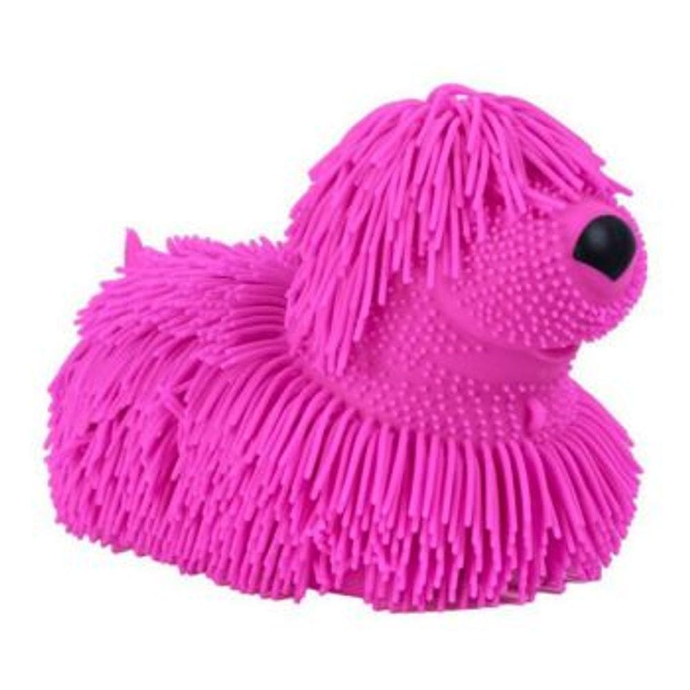Mania Flofys Doguinho DM Toys Cachorrinho Fofinho Estica para Apertar Brincar e Relaxar C22xL12xA14