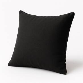 Almofada Cheia 42cm Fofinhas Suede Sala Ou Quarto Balaqui Preto