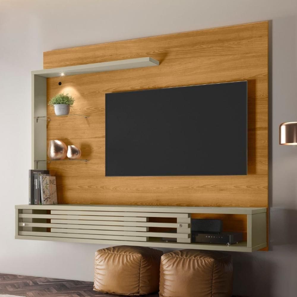 Conjunto Bancada E Mesa Centro Bruxelas Cumaru Opala