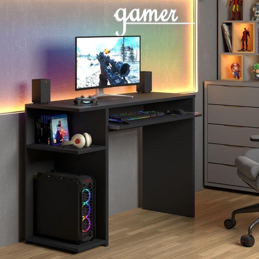 Mesa Gamer Poláris Preta