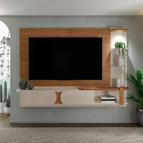 Painel Ontário Cor Cinamomo Off White