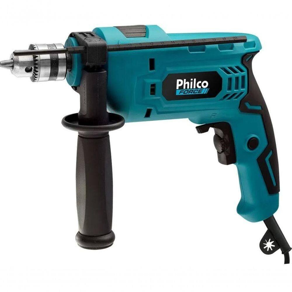 Furadeira Philco 650w Com Martelete 5 Ajustes 110V