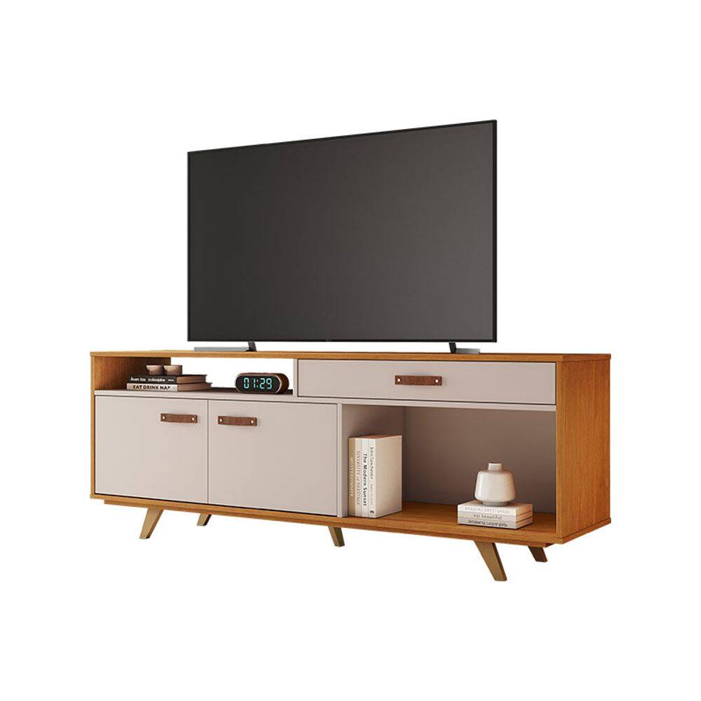 Rack para TV até 65 Polegadas Ímpar JCM Móveis Cinamomo/Off