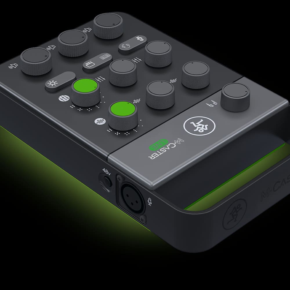 M Caster Live-Interface Mackie