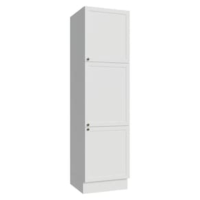 Paneleiro 60 Cm 3 Portas Vik Madesa Branco