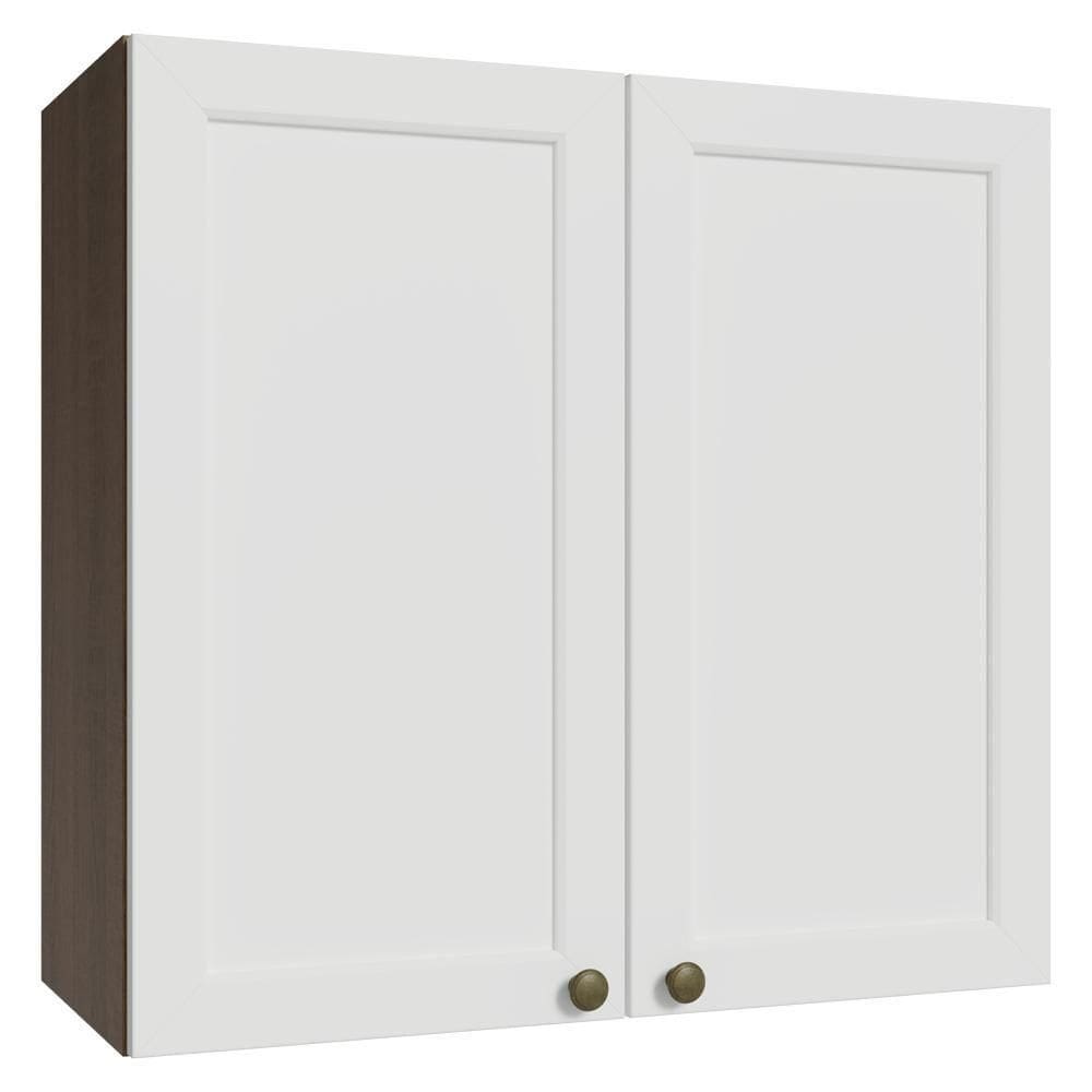 Armário Aéreo 70 Cm 2 Portas Rustic/branco Vik Madesa Rustic/branco
