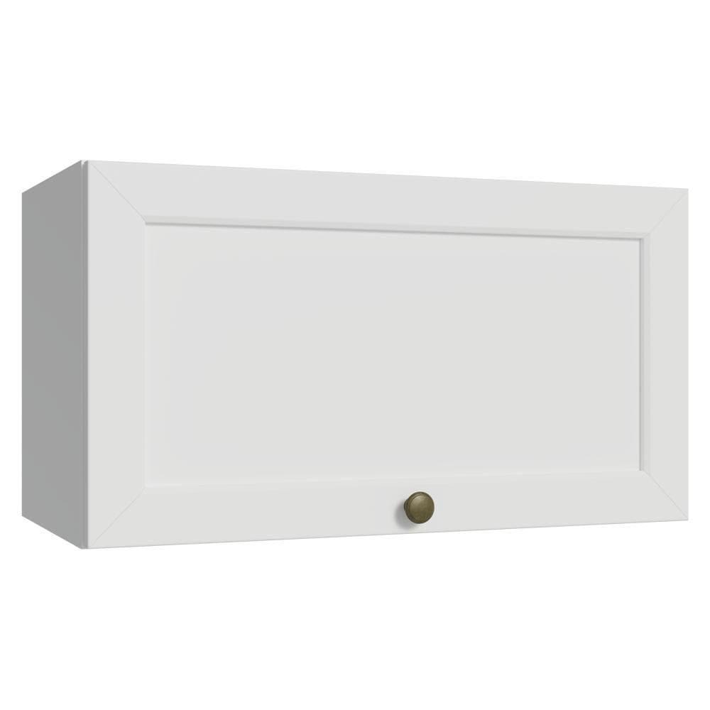Armário Aéreo 60 Cm 1 Porta Basculante Branco Vik Madesa Branco