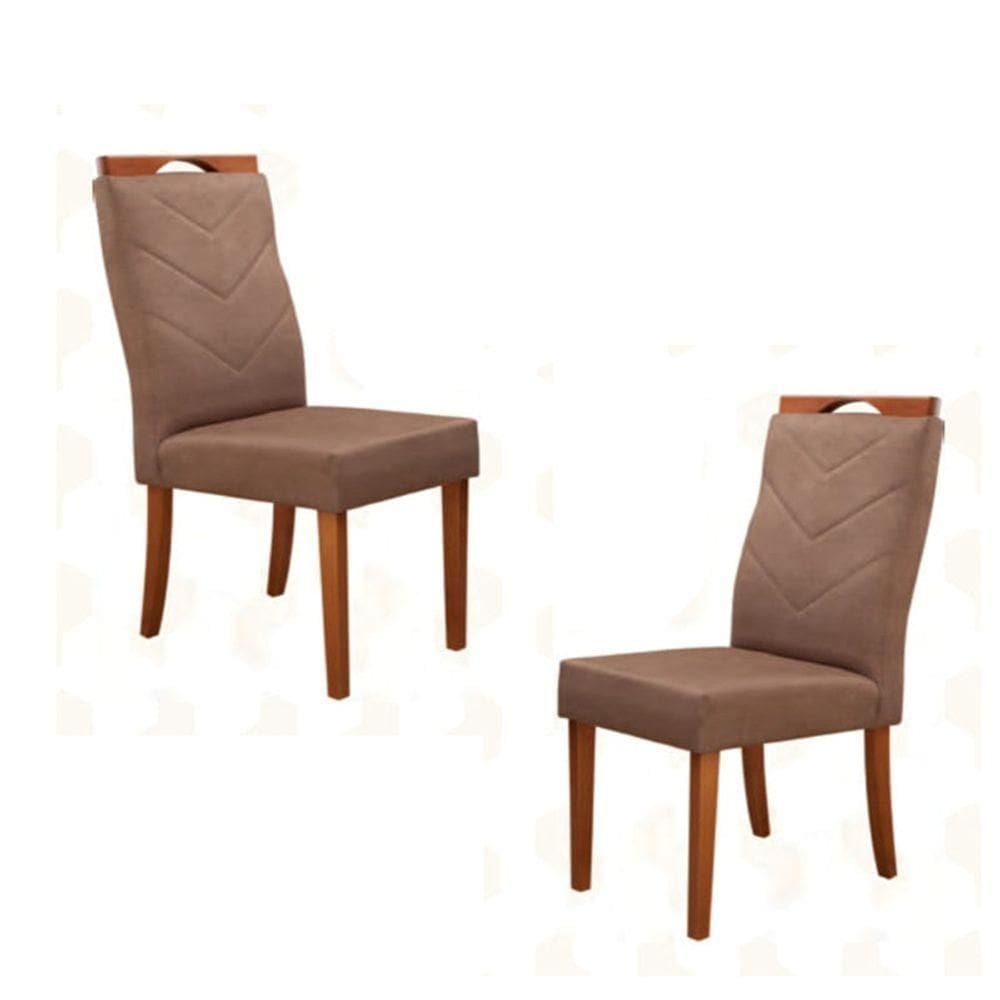 Cadeiras P- Mesa De Jantar Estofada - Barcelona - Art Salas