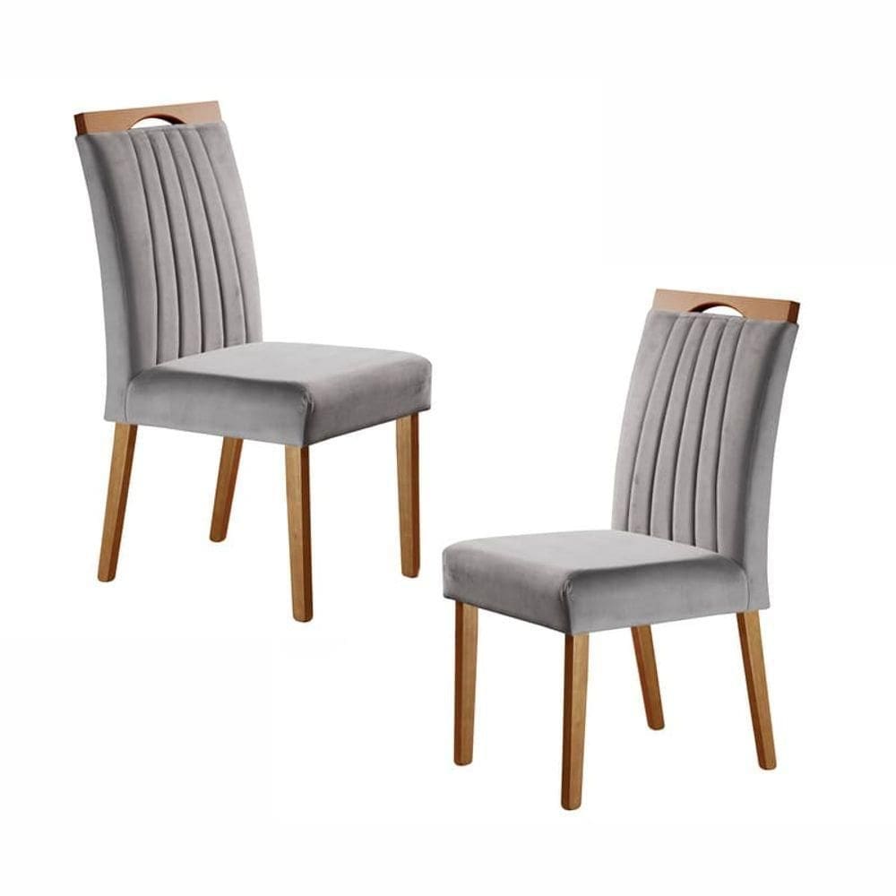 Cadeiras Mesa De Jantar Modernas - Velvet - Requinte Salas