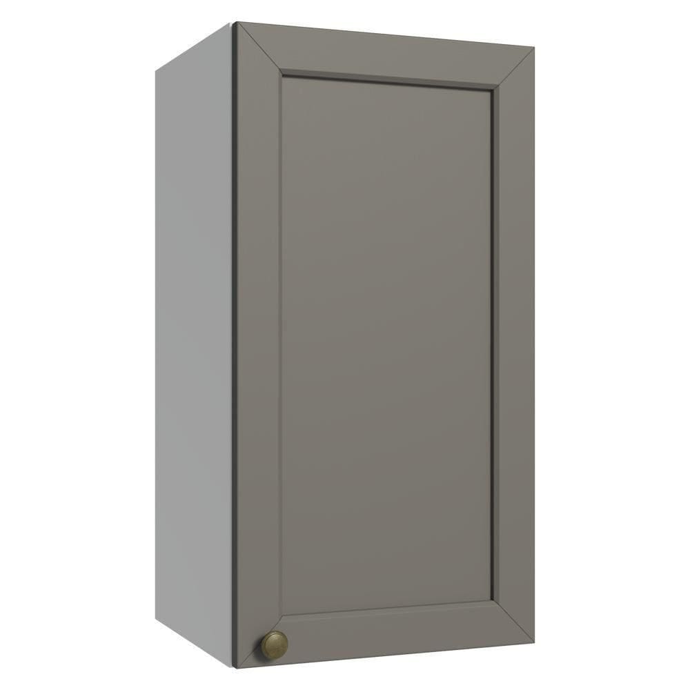 Armário Aéreo 35 Cm 1 Porta Branco/cinza Vik Madesa Branco/cinza