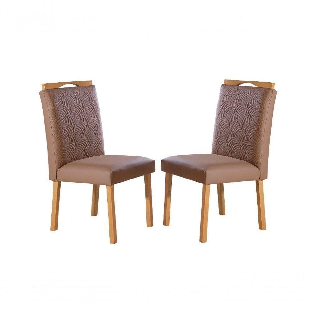 Cadeiras Para Mesa De Jantar Estofada - Ravena - Art Salas