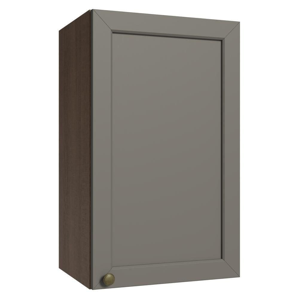 Armário Aéreo 40 Cm 1 Porta Rustic/cinza Vik Madesa Rustic/cinza