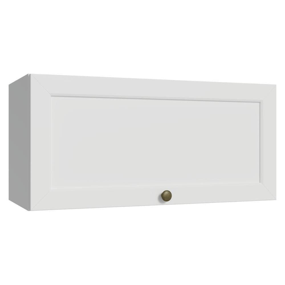 Armário Aéreo 70 Cm 1 Porta Basculante Branco Vik Madesa Branco