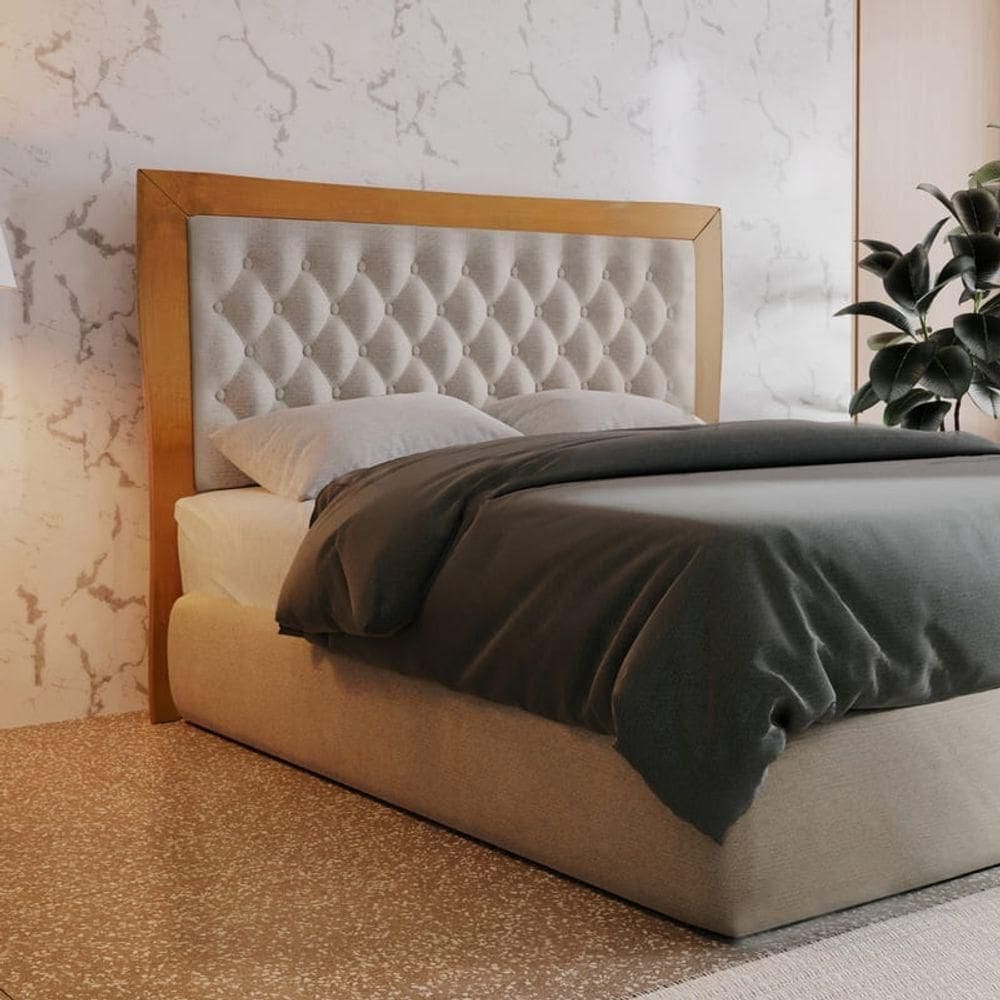 Cabeceira Casal Queen Estofada 1,60m - Império - Josandro Móveis