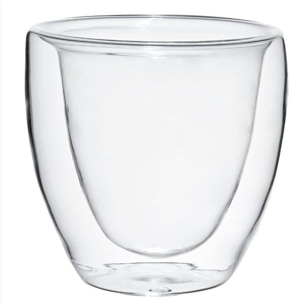 2 Copos Coração Parede Dup Boro 250 Ml Mimo Style Tcj22063