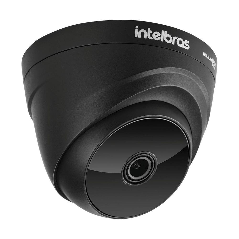 Camera Dome Preta Para Cftv Vhd 1220 D Black Intelbras