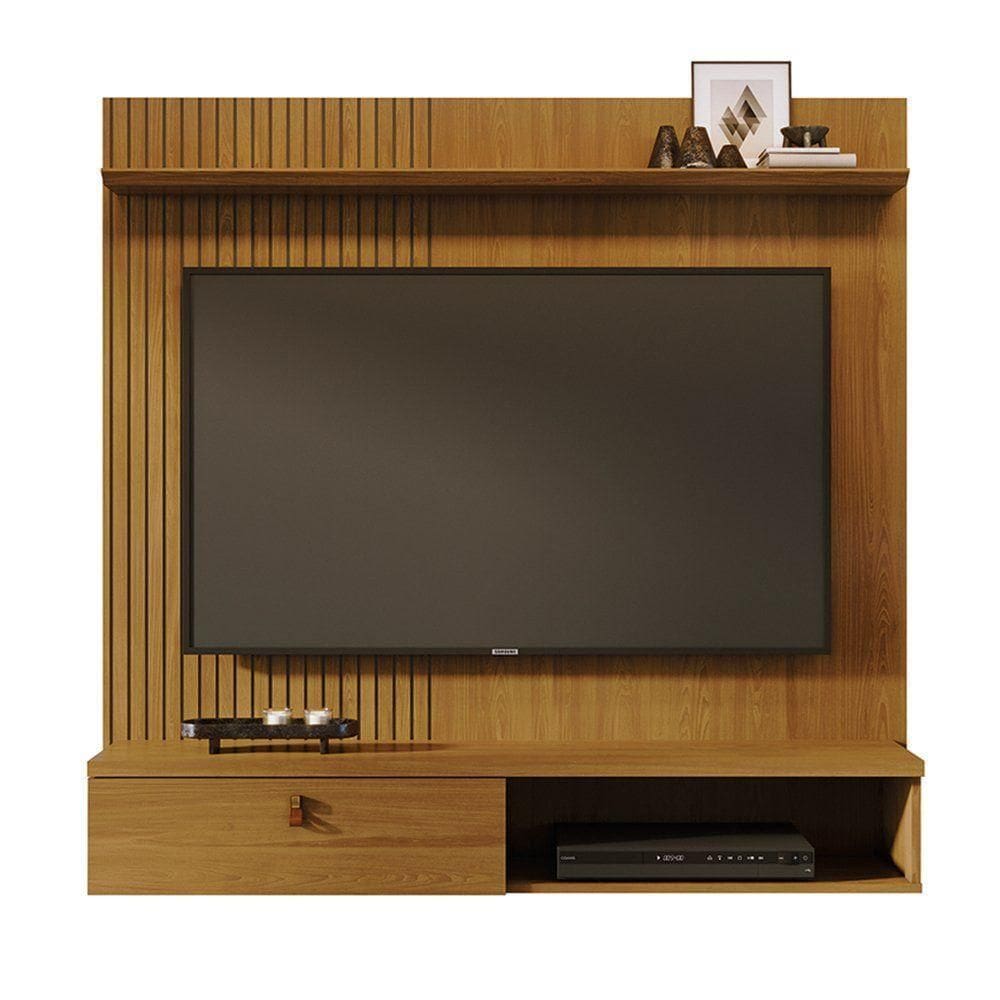 Painel Bancada Suspensa Para 60 Polegadas íris - 7 Decor Cumaru