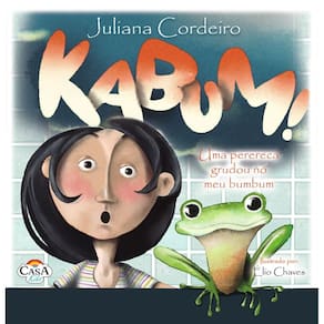 Kabum! Uma perereca grudou no meu bumbum