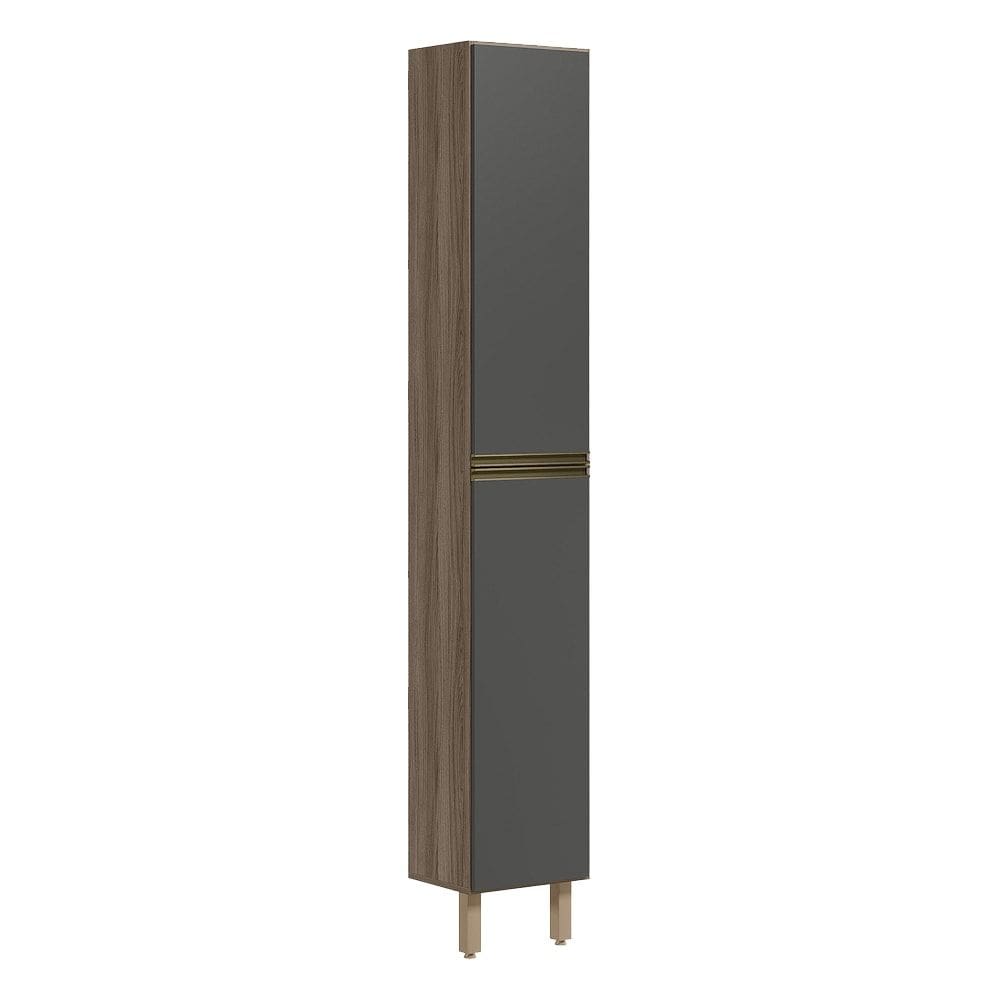 Paneleiro 2 Portas 221X35cm MDF Kali 12228 Carvalho Toq Chumb0 Nicioli