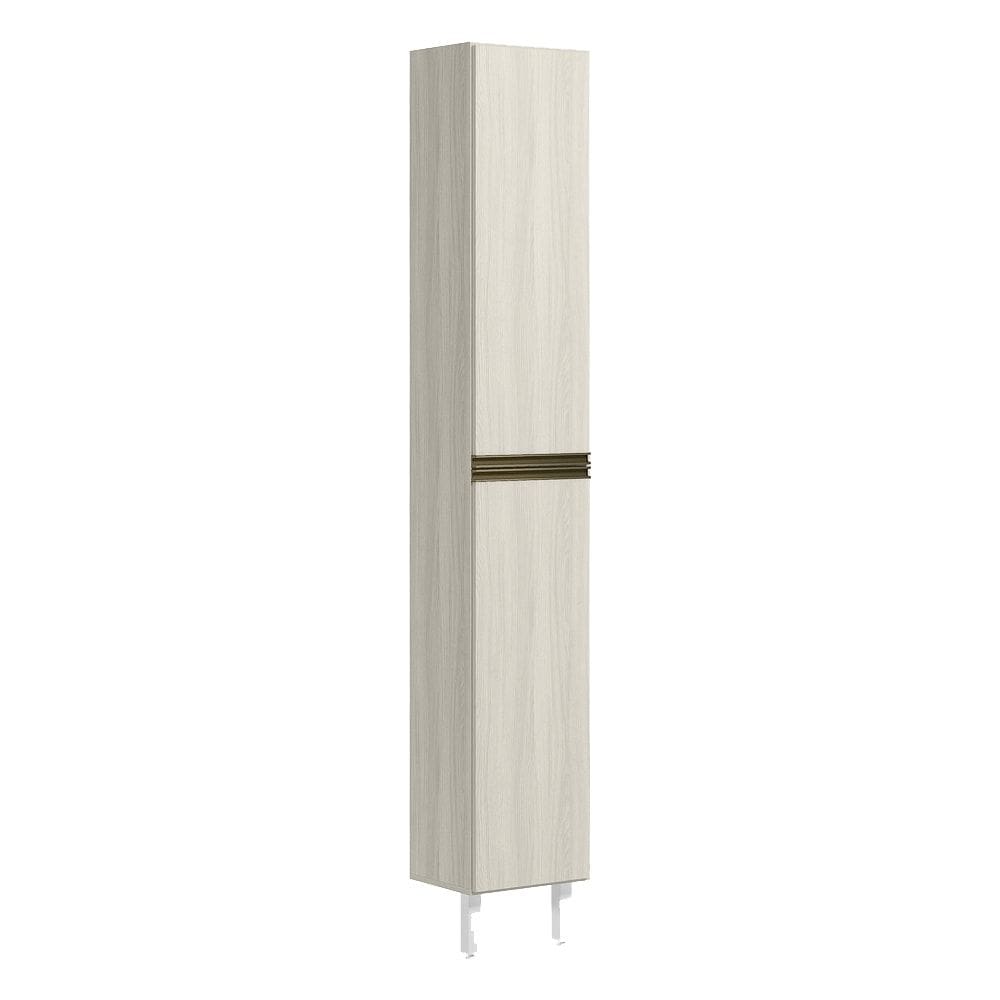 Paneleiro 2 Portas 221X35cm MDF Kali 12228 Bianco Toq Bianco Toq Nicioli