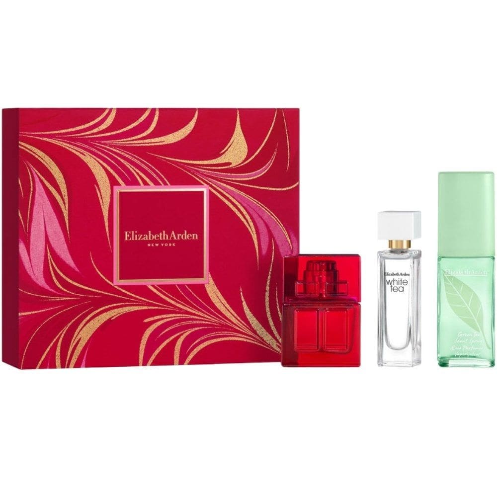 Mini conjunto de perfume ELIZABETH ARDEN para mulheres, 3 unidades: 15 mL + 10 mL